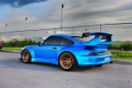Porsche 911 Turbo RWB on ADV.1 Wheels 2014 года